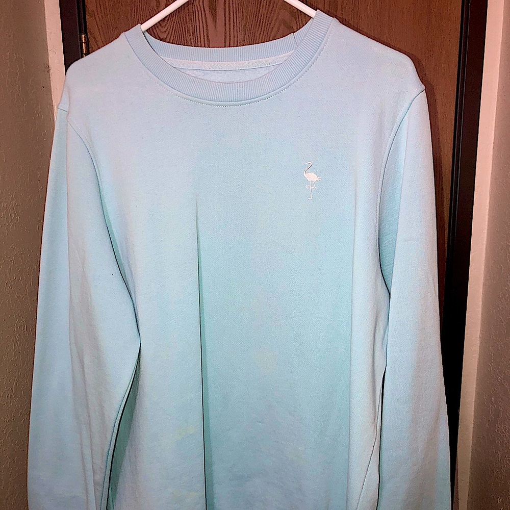 Empyre men’s crew neck sweater Size Large color baby blue